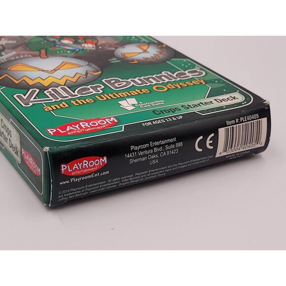 Killer Bunnies Green Starter Pack Crops Deck New Open Stock Dice Cards - Picture 5 of 6